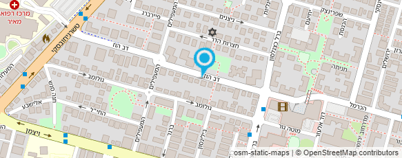 מפת הגעה אל חגית נדרי אדריכלות פנים