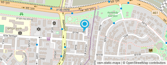 מפת הגעה אל ש.פ. אחזקות