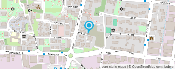 מפת הגעה אל זברה