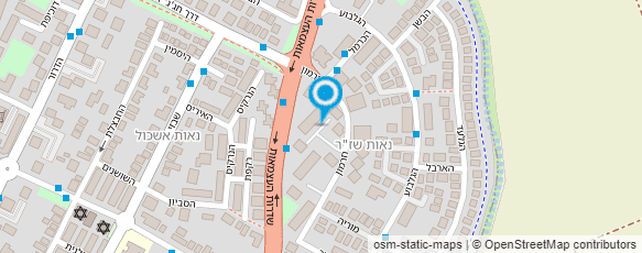 מפת הגעה אל הרב עופר עקיבא - מוהל מוסמך