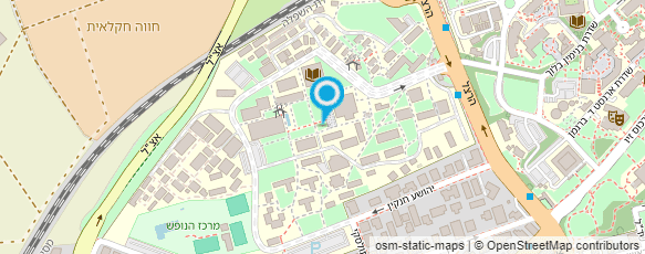 מפת הגעה אל הפקולטה לחקלאות