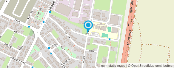 מפת הגעה אל גן חצב