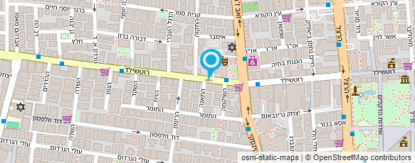 מפת הגעה אל פלאפל 4 הטעמים