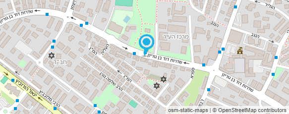 מפת הגעה אל התזמורת העממית