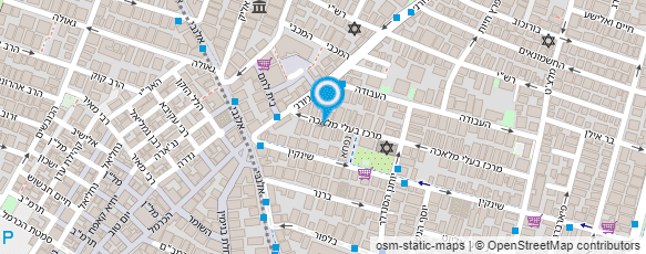 מפת הגעה אל אילה לשר הראל גלריה