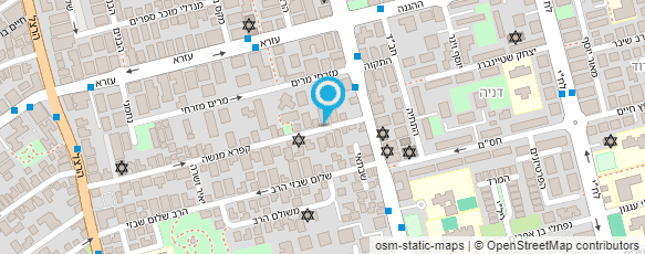 מפת הגעה אל נטלי קליין