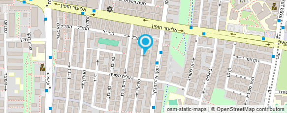 מפת הגעה אל מיכל הופמן לימודי מוזיקה