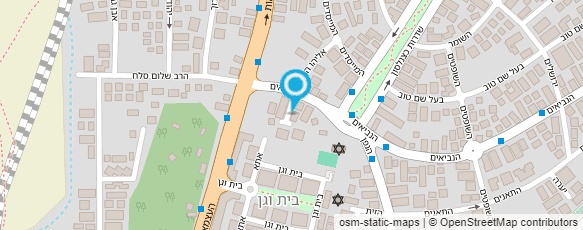 מפת הגעה אל תמר נופשים למגזר הדתי