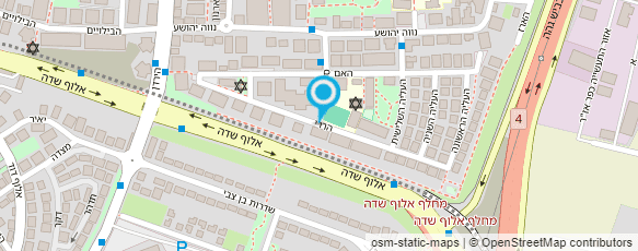 מפת הגעה אל המרכז לרוקחות אלטרנטיבית