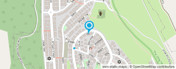 מפת הגעה אל הצהרון של ענת