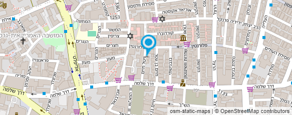 מפת הגעה אל צ'ירס פלורנטין מפת הגעה אל צ'ירס פלורנטין