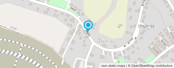 מפת הגעה אל סטודיו קלרה