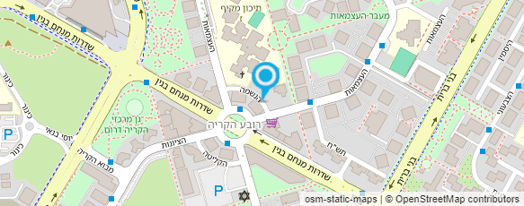 מפת הגעה אל ריבה סדנאות התעמלות פנים