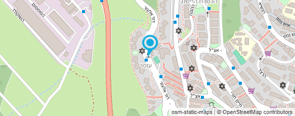 מפת הגעה אל חנה קלוגמן - קוסמטיקאית פרא-רפואית