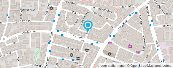 מפת הגעה אל לאה שכטר-הנה"ח