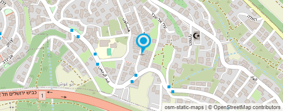 מפת הגעה אל עו"ד בדריה עותמן