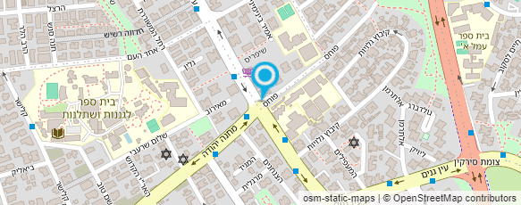 מפת הגעה אל פיצה משלנו מפת הגעה אל פיצה משלנו