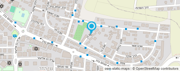 מפת הגעה אל סטודיו סמדר לב