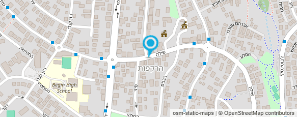 מפת הגעה אל יובל תפאורות לבר מצווה