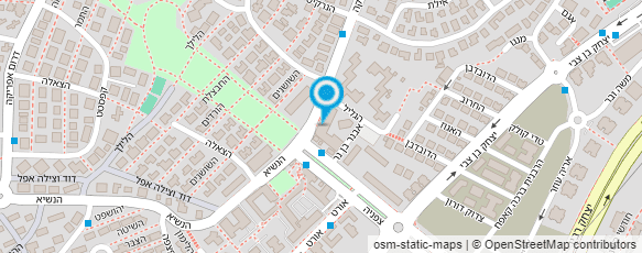 מפת הגעה אל דומינו'ס פיצה