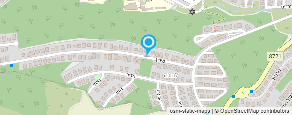 מפת הגעה אל פסגת היער