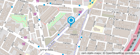 מפת הגעה אל תמי סנמברג