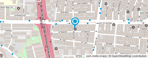 מפת הגעה אל בית חב"ד