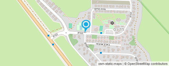 מפת הגעה אל הצימרים של סמדר