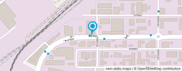 מפת הגעה אל אושר עד - משרדים