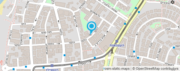 מפת הגעה אל מקווה שעשוע