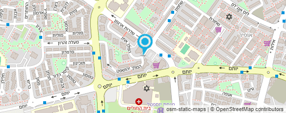 מפת הגעה אל גן רותם