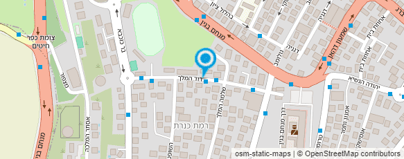 מפת הגעה אל סטודיו שירה שרון