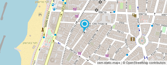 מפת הגעה אל קרין מגן צילום