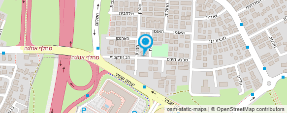 מפת הגעה אל גן במבי