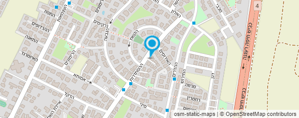 מפת הגעה אל קרן לוין-פיסול סביבתי