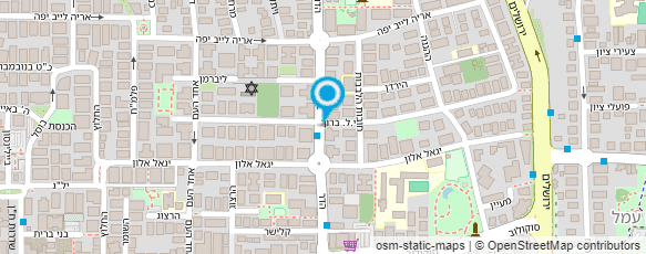 מפת הגעה אל ברנד גרופ-גולדשטיין רויטל