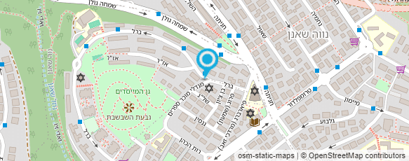 מפת הגעה אל צביקה גולדהירש