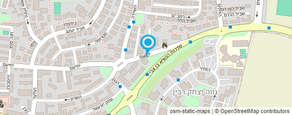 מפת הגעה אל רוני מחשוב ומיגון