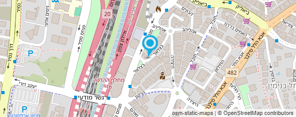 מפת הגעה אל ג.א.ט.ג'נסיס חברה להנדסה בע"מ