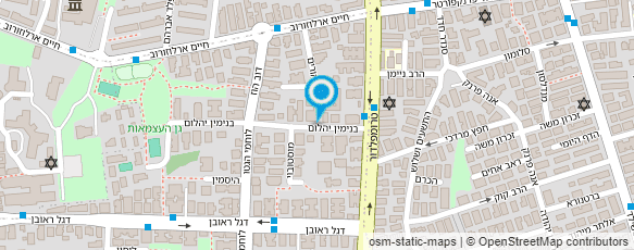 מפת הגעה אל סטודיו נטע