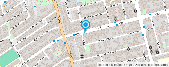 מפת הגעה אל מיכל נגר סטודיו לכלות ופאות