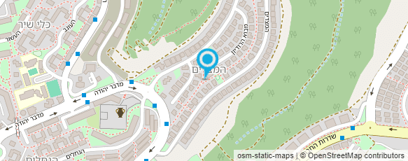 מפת הגעה אל מטעמי גל אירועים ושבתות