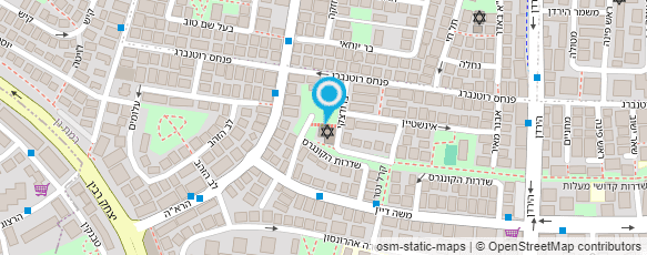 מפת הגעה אל מרכז השינה