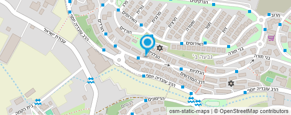 מפת הגעה אל ברכת מאיר