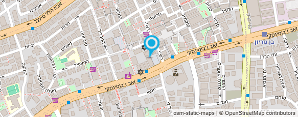 מפת הגעה אל קרקס משפחתי חנימוב