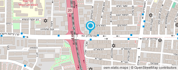 מפת הגעה אל מתוק הלבשה כללית בע"מ