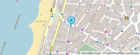 מפת הגעה אל אקספרס רפאל