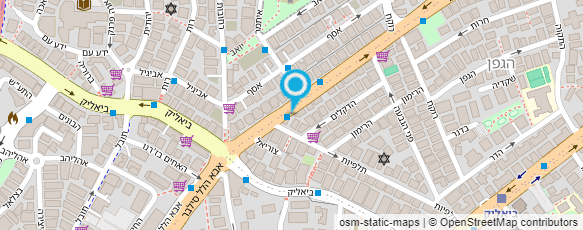 מפת הגעה אל גאגא מדיה-gaga media