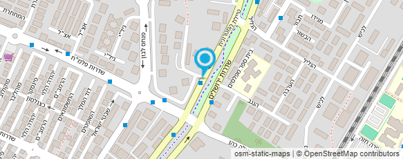 מפת הגעה אל אין אנד אאוט מרכולית 24/7 בע"מ