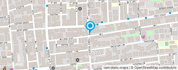 מפת הגעה אל אלונה מעצבת שמלות